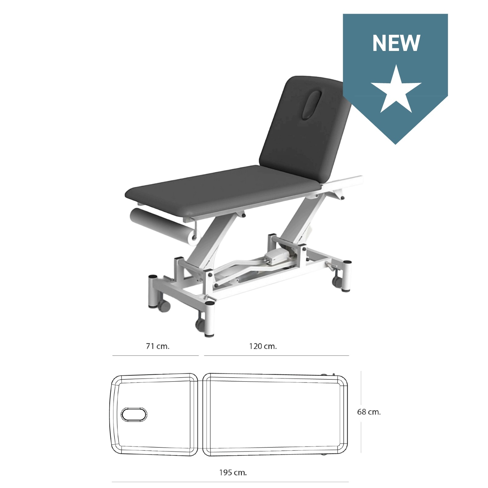 NEW - Elektrisk behandlerbriks Pro201